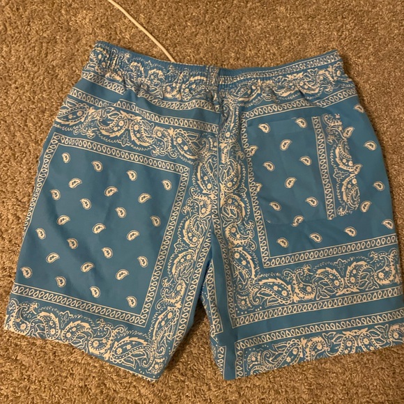 blue street ware shorts. - Picture 2 of 2